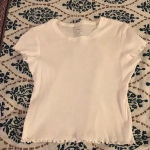 white brandy melville shirt